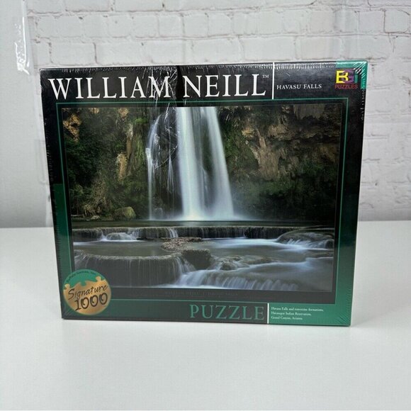 Buffalo‎ Games Photomosaic Van Gogh and William Neill Havasu Falls Puzzle Lot - Picture 10 of 15